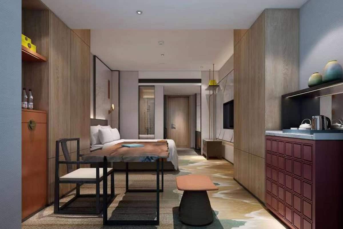 Minibar, desk, iron/ironing board, free WiFi