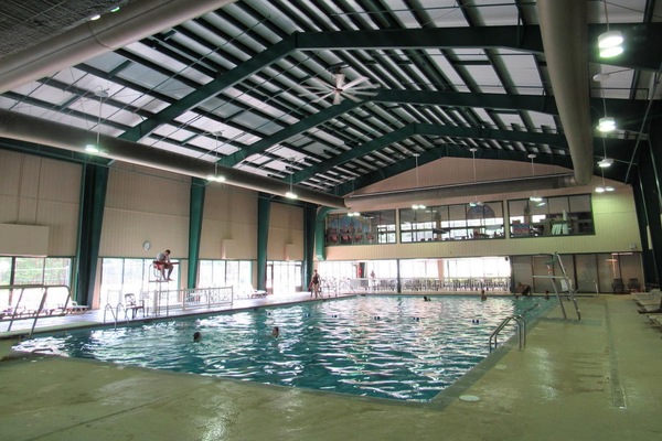 Indoor pool, outdoor pool