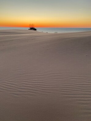 Beach nearby, sun-loungers, beach towels - Charming home in the heart of Sawyer! (Sawyer)