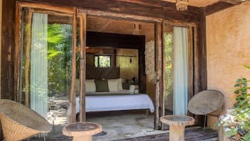 Habitación doble de diseñador | Wifi gratis y ropa de cama