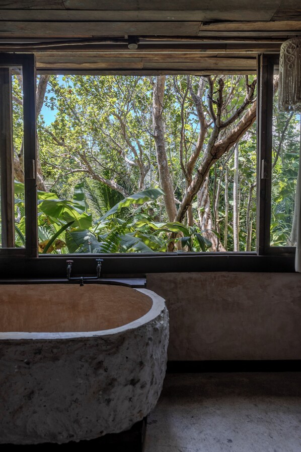 Jungle Private Room | View from room - Mayan Monkey Isla Mujeres | Social Hotel (Isla Mujeres)