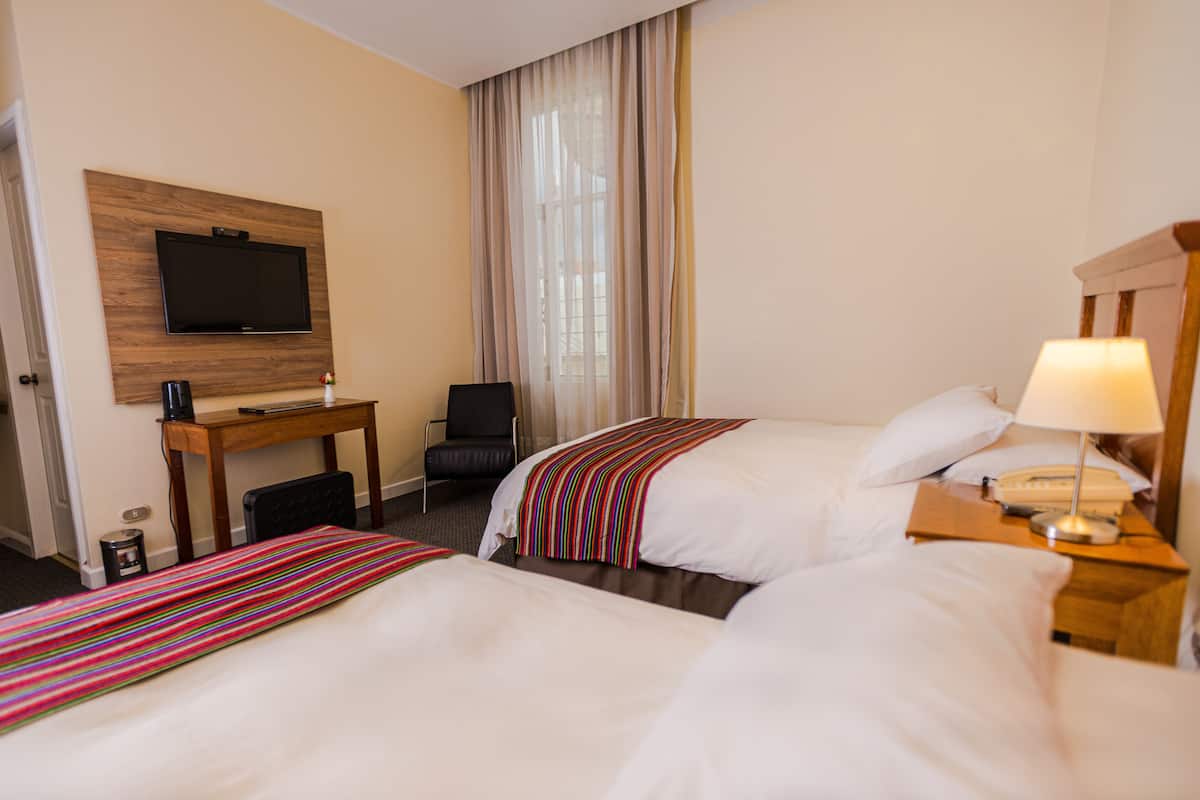 Superior Room, 2 Queen Beds | 1 bedroom, free WiFi, bed sheets