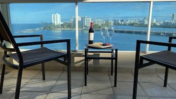 Suite estudio ejecutiva | Vista del balcón