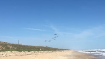 Espreguiçadeiras, toalhas de praia