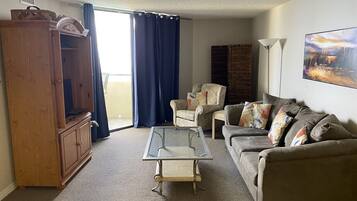 TV, foosball, table tennis