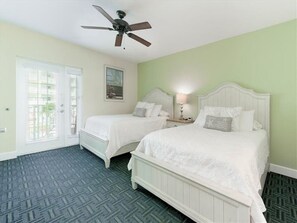 2 bedrooms, iron/ironing board, travel cot, WiFi