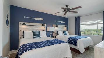 2 bedrooms, iron/ironing board, travel cot, WiFi