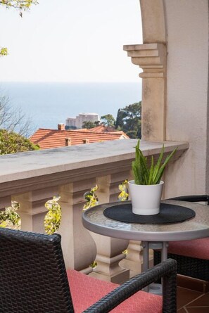 Departamento, 1 habitación, balcón, vista al mar | Vista del balcón