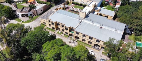 Fachada de la propiedad