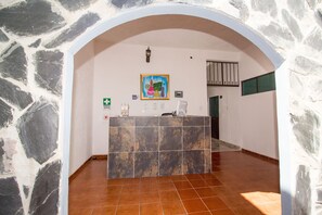 Entrada de la propiedad