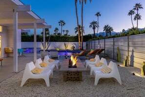 House, Multiple Beds (For The Record) | Terrace/patio - For The Record (Palm Springs)