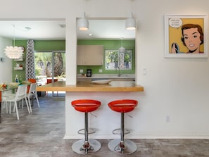 House, Multiple Beds (Modern Ranch Heaven) | Private kitchen