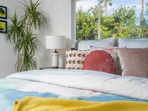 House, Multiple Beds (West Elm House: The Seven-Eighty) | 4 bedrooms, bed sheets - West Elm House 2019: The Seven-eighty (Palm Springs)