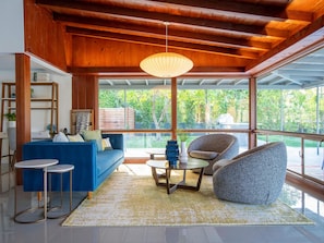 House, Multiple Beds (West Elm House: The Seven-Eighty) | Living area