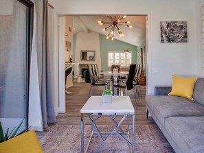 House, Multiple Beds (Azure Oasis) | Living area | TV - Azure Oasis (Palm Springs)