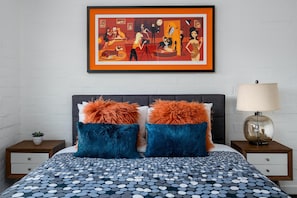 Ferienhaus, Mehrere Betten (Shag Lover) | 3 Schlafzimmer, Bügeleisen/Bügelbrett, Bettwäsche
