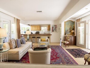 House, 3 Bedrooms | Living room - The Eight-thirty at Tahquitz River Estates (Palm Springs)