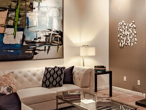 獨棟房屋, 多張床 (Andiamo al Sole) | 客廳 | 電視