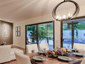 獨棟房屋, 多張床 (Andiamo al Sole) | 用餐區