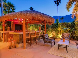 House, 3 Bedrooms | Balcony - Sophisticated Tiki at Twin Palms (Palm Springs)