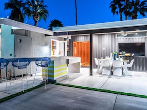 House, Multiple Beds (PS Smile) | Outdoor dining - PS Smile (Palm Springs)