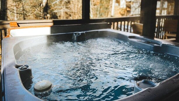 Bubbelpool utomhus