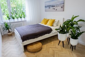 2 soverom, strykejern/-brett, wi-fi og sengetøy