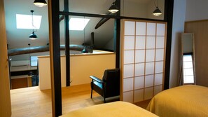 2 Schlafzimmer, Schreibtisch, kostenloses WLAN, Bettwäsche