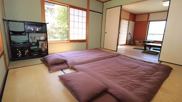 3 chambres, bureau, Wi-Fi gratuit, draps fournis