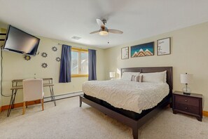 3 chambres, accès à Internet, literie fournie