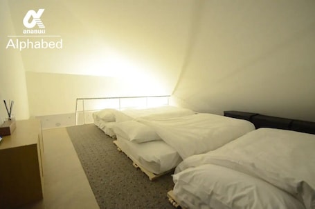 1 bedroom, iron/ironing board, free WiFi, bed sheets. Alphabed Takamatsu Kawaramachi 501 d / Takamatsu Kagawa