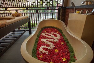 Salas para tratamentos a dois, tratamentos corporais, aromaterapia