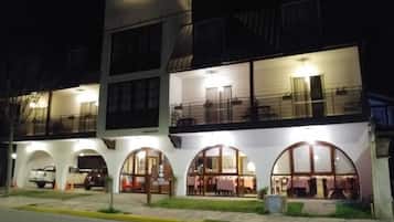 Front of property – evening/night