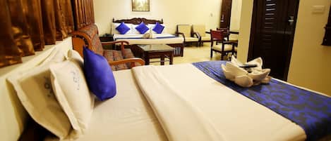 Soundproofing, free WiFi, bed sheets, wheelchair access