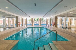 Indoor pool, a heated pool