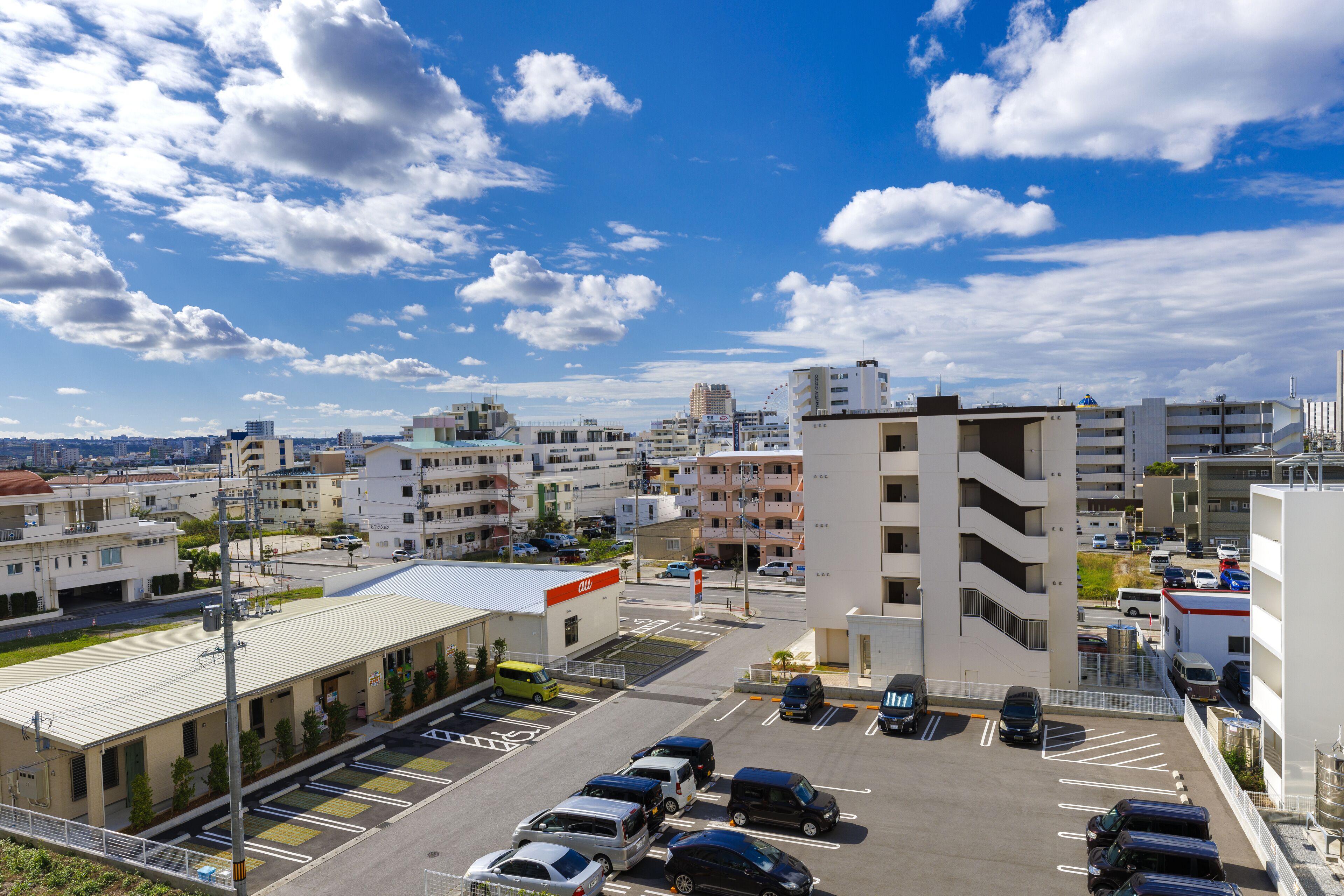Uitzicht vanaf balkon