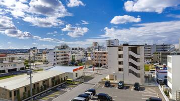 Uitzicht vanaf balkon