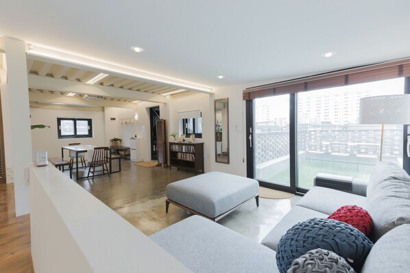 Área de sala de estar