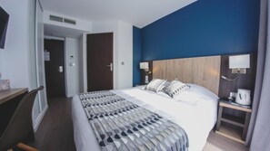 Comfort-Doppelzimmer | Hochwertige Bettwaren, Select-Comfort-Betten, individuell eingerichtet