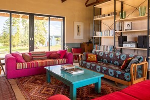 Sala de estar en el lobby