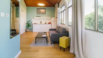 Studio with Balcony | 1 bedroom, desk, laptop workspace, blackout drapes