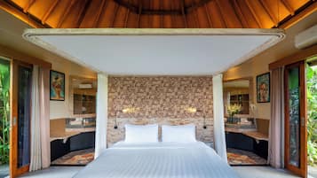 1 Bedroom Garden View | Minibar, caja de seguridad en la habitación, wifi gratis y ropa de cama