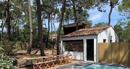 Villa des années 60 sous les pins