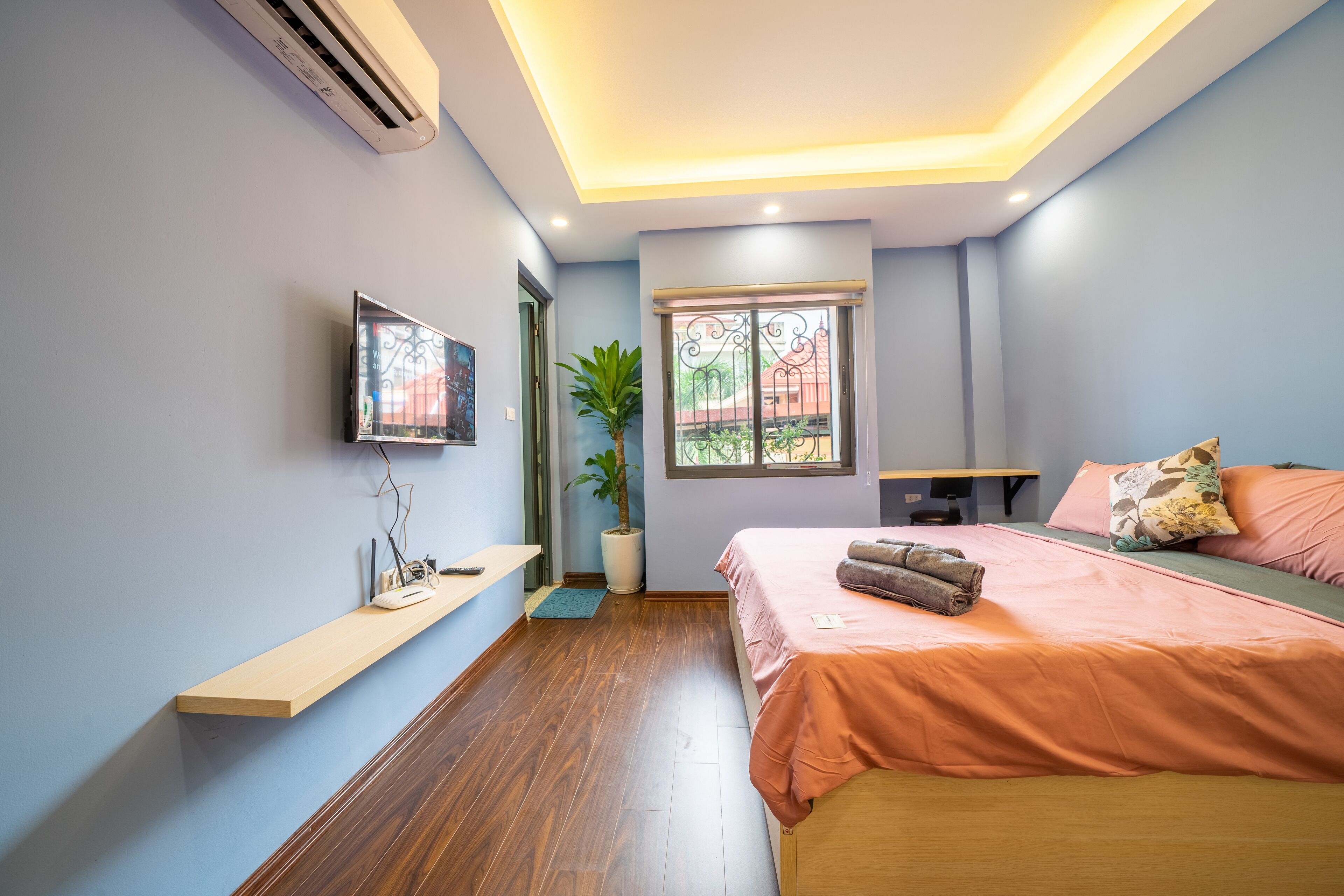 1 quarto, lençóis italianos Frette, roupas de cama premium
