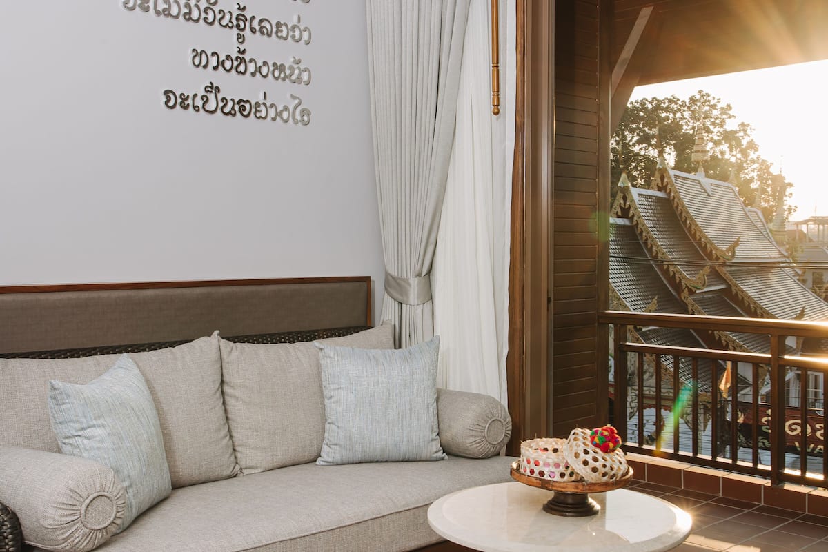 Luxe kamer, 1 kingsize bed, niet-roken | Uitzicht op de stad