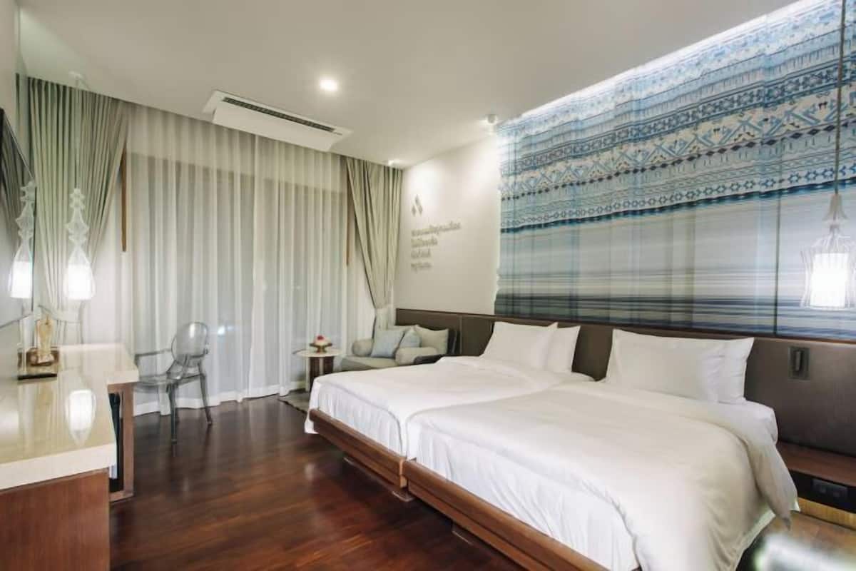 1 dormitorio, ropa de cama de alta calidad, colchones viscoelásticos