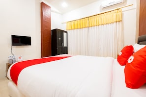 Free WiFi, bed sheets