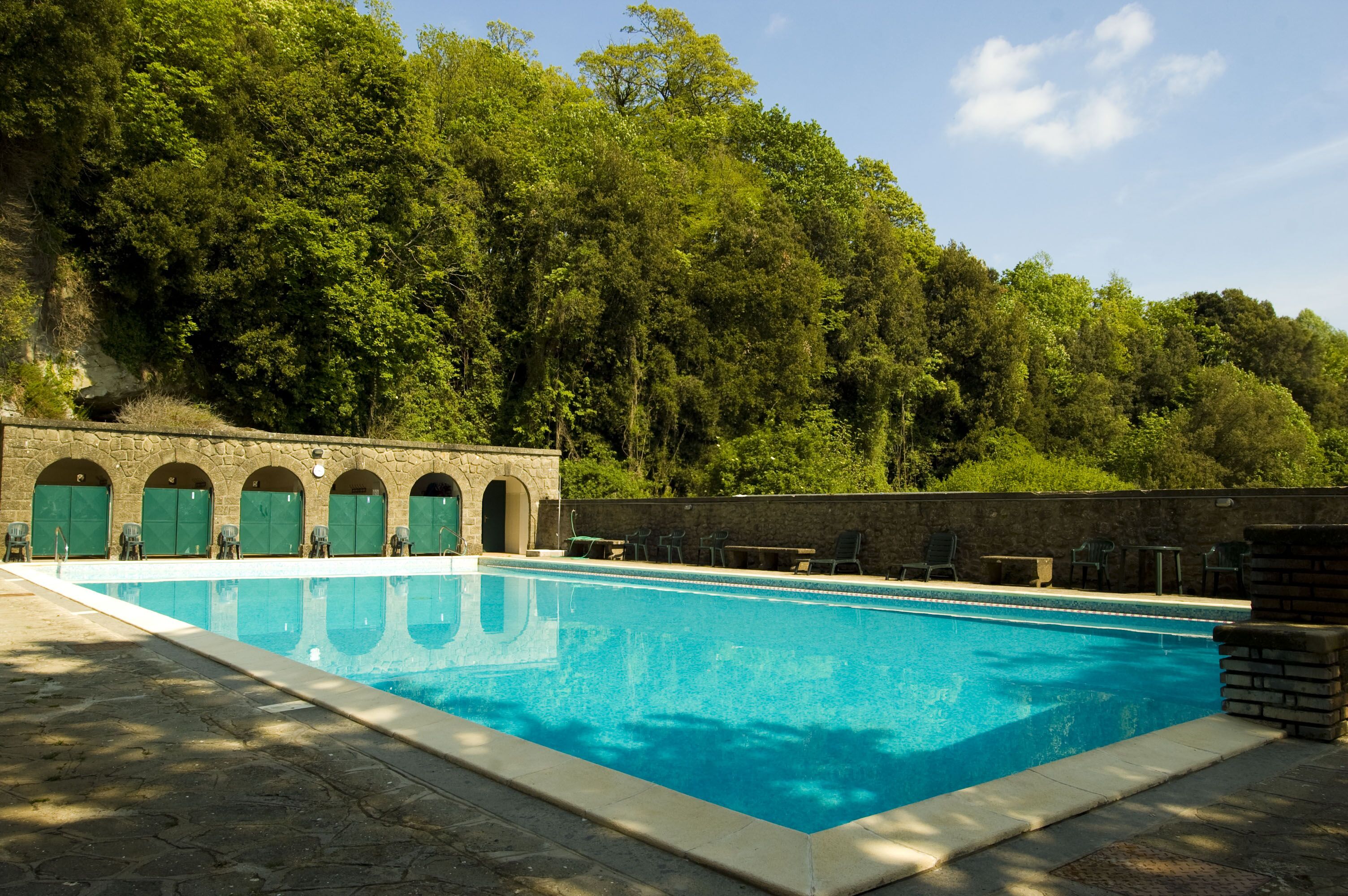 季節性室外游泳池