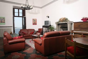 Sitteområde i lobbyen