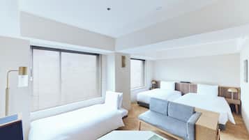 Deluxe Triple Room | Premium bedding, down comforters, in-room safe, individually decorated